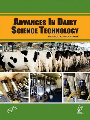 cover image of Advances In Dairy Science Technology